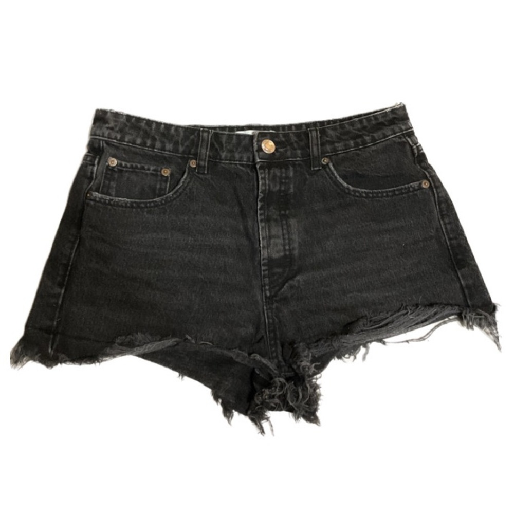 Black Zara High waisted Shorts